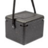 GLACIERE PRO 6.2l PPE NOIRE AVEC SANGLE TEXTILE