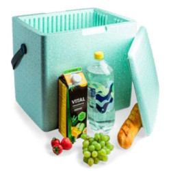 GLACIERE PRO OCEAN 25L PPE A BASE DE PLASTIQUE RECYCLE