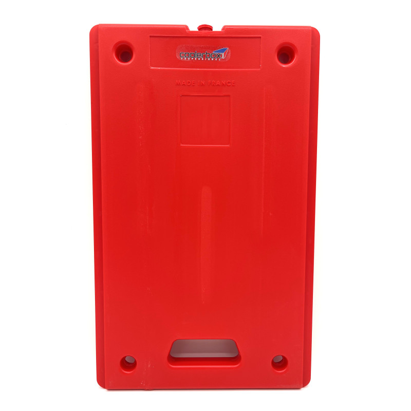 Plaque Chaude Eutectique Rouge GN 1/1 - Pour Maintien De La Température Des Repas, Compatible Conteneurs Gastronorm