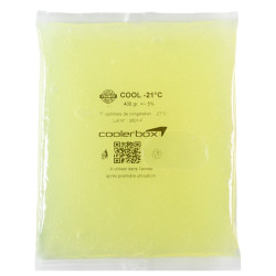 SACHET DE GEL EUTECTIQUE 400GR-21°C - GEL COLD PACK - GEL REFRIGERANT