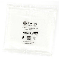SACHET DE GEL EUTECTIQUE - accumulateur de froid 200g 0°C pain glace
