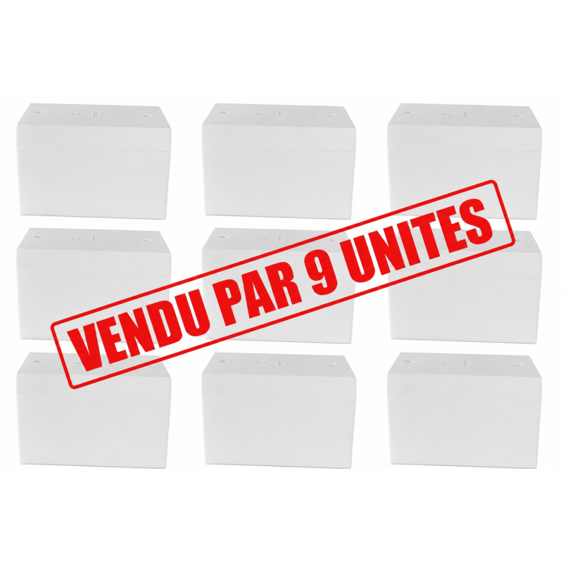 SOLUTION ISOTHERME ECONOMIQUE FRAIS 14L (LOT DE 9)